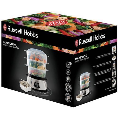Versatile Digital 3-Tier Fish & Vegetables Turbo Steamer,