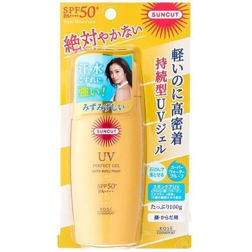 Suncut Waterproof Perfect Uv Protect Gel Sunscreen Spf50+- -100g