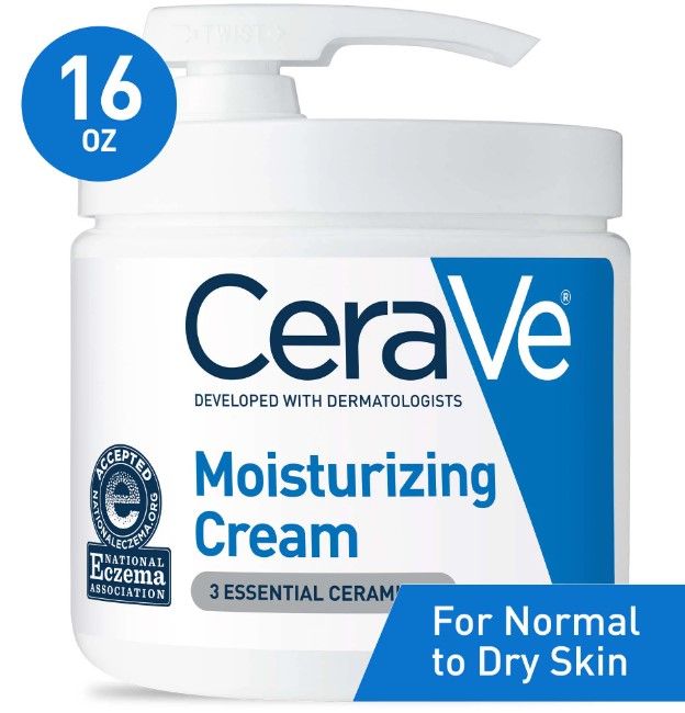 Moisturizing Face & Body Cream-453g/16 Oz, With 3 Ceramides