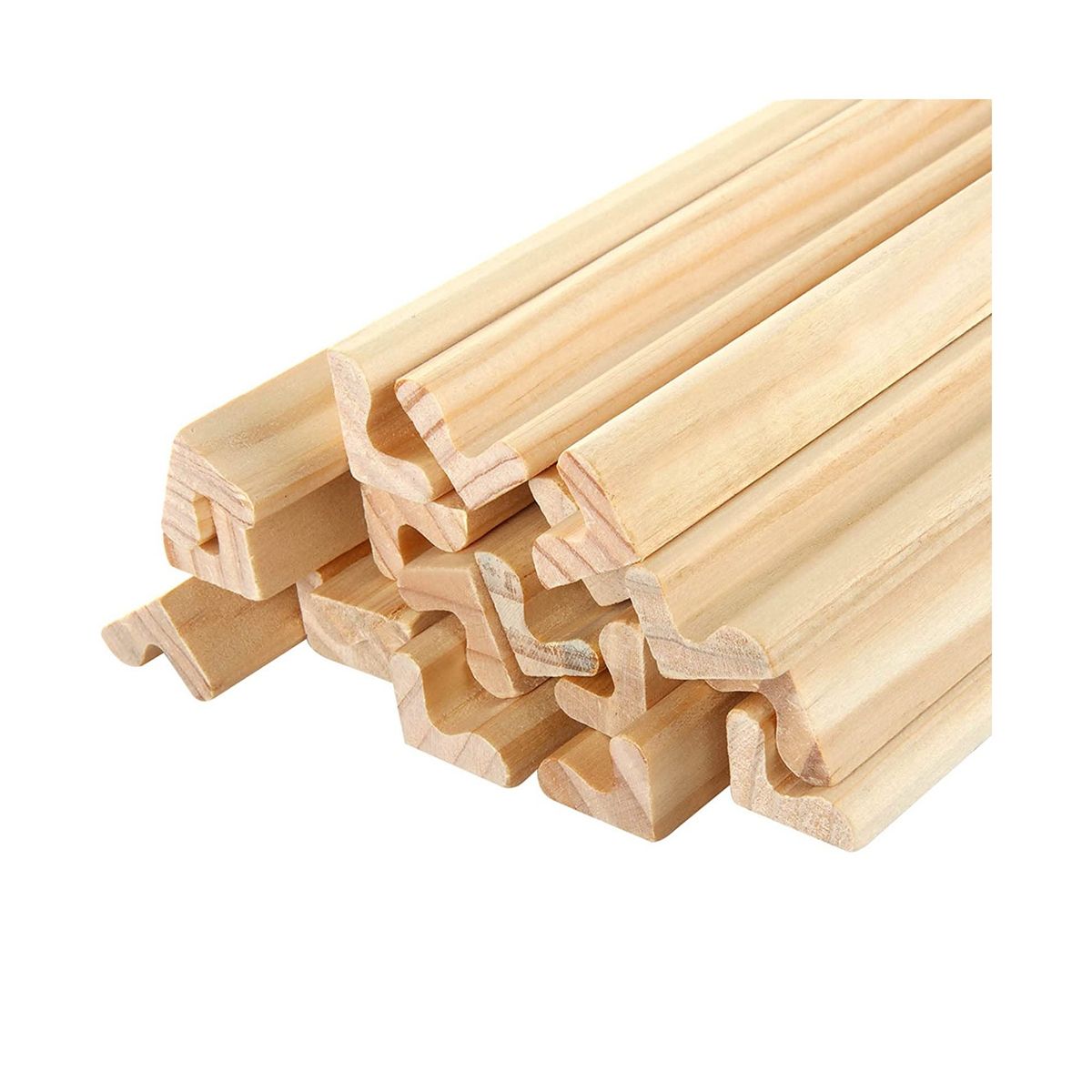 20-Pack Wooden Tile Holders Replacement Rack Letter Rack