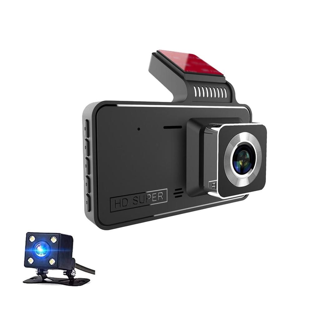 1080P DVR Dash Camera 4 Inch Car Dashcam Driving Recorder 150° Wide Angle Support Night-Vision Loop Recording Reversing Picture