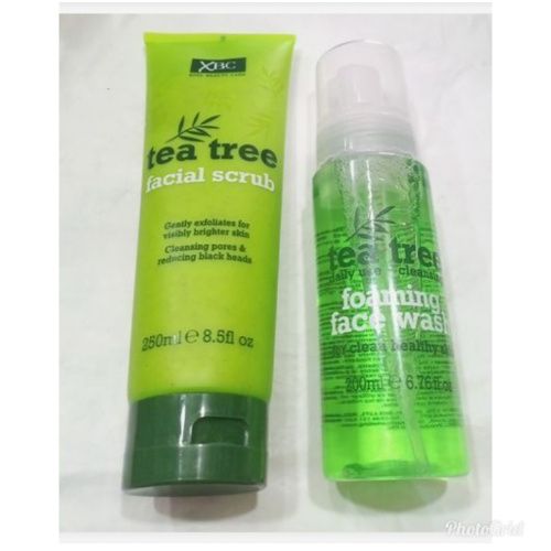 Facial Scrub And Foaming Face Wash