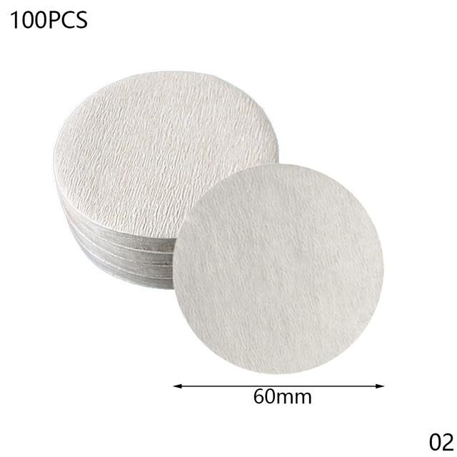 100Pcs Round Coffee Filter Paper 56mm 60mm 68mm