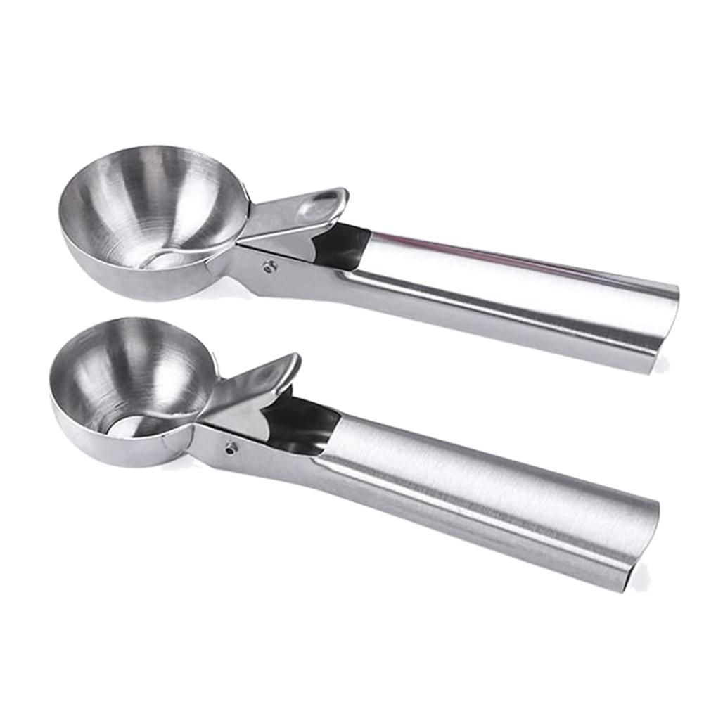 Stainless Steel Ice Cream Scoop, Cookie Scoop with
