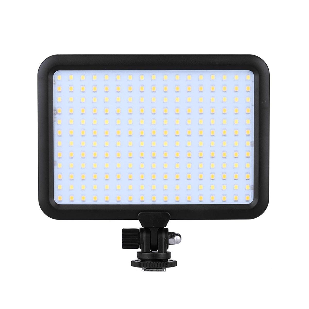 Triopo TTV-204 Ultra Thin Photographic Equipment LED Camera Video Light Lamp Panel 3200K~5500K Dimmable for Canon Nikon Pentax DSLR Camera Video Camcorder Fit for Sony NP-F NP-FM NP-H Series Battery AA Battery Pack