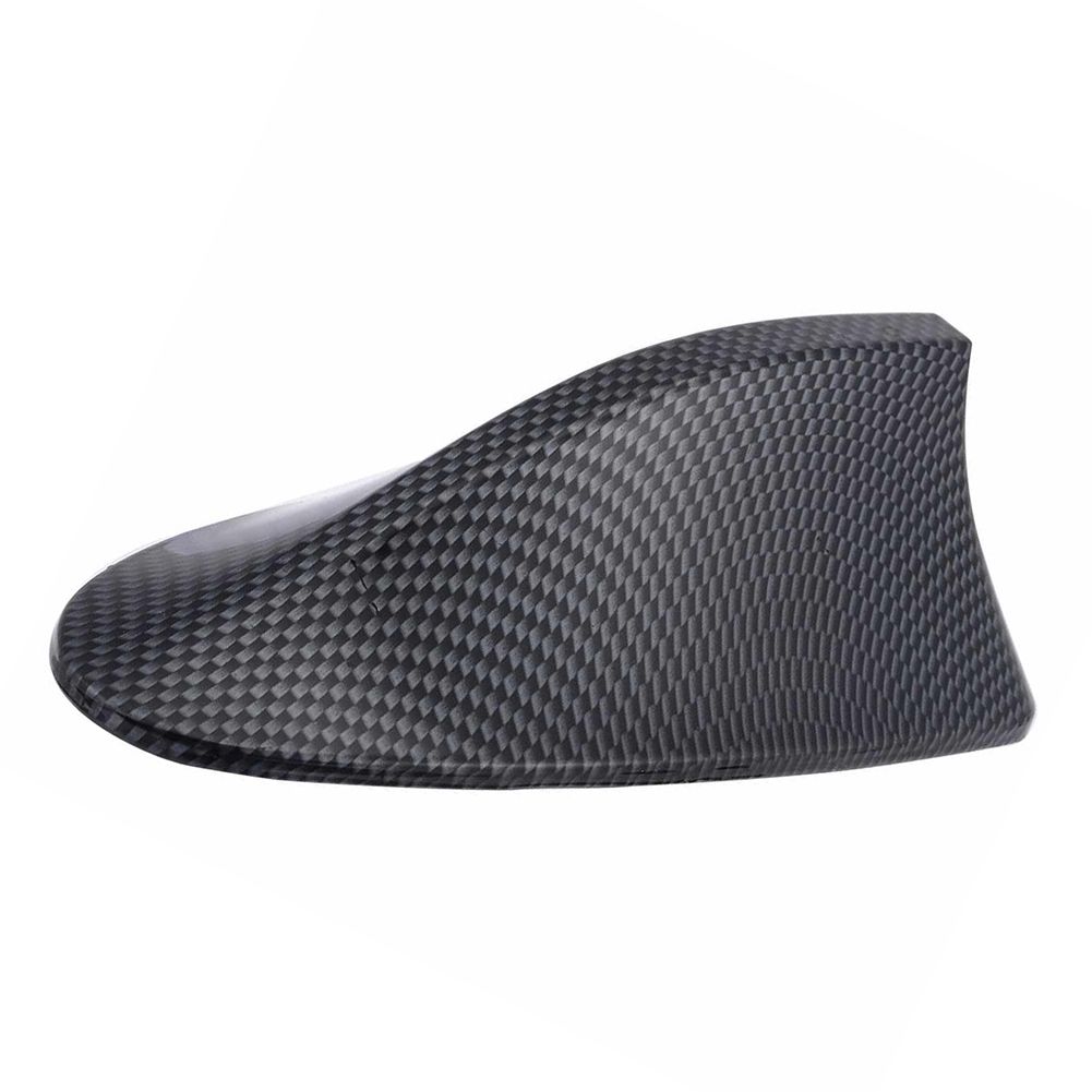 Carbon Fiber Car Auto Styling Roof Shark Fin Radio-Black