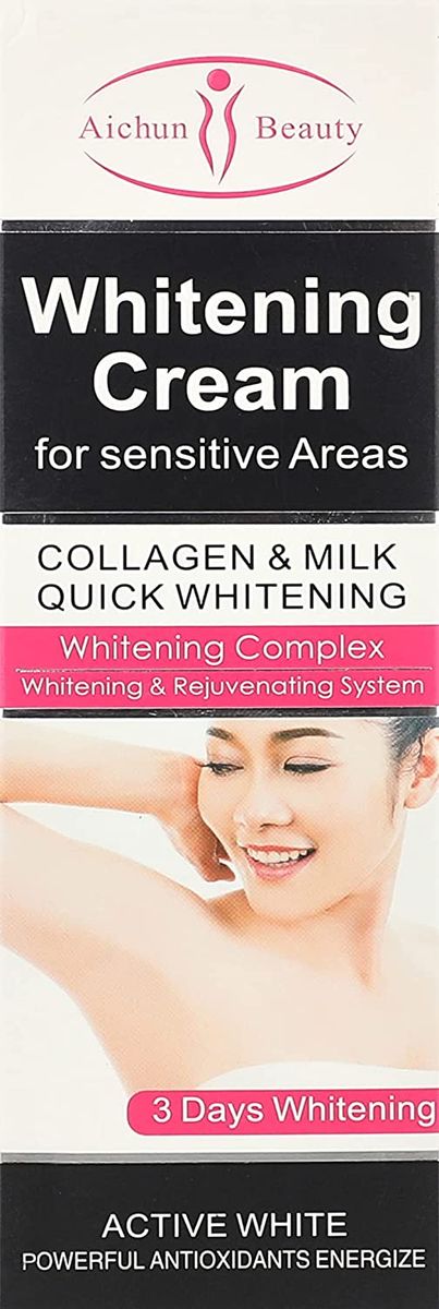 Body Lotion Underarm Dark Skin Lightening Cream Armpit Whitener Intimate