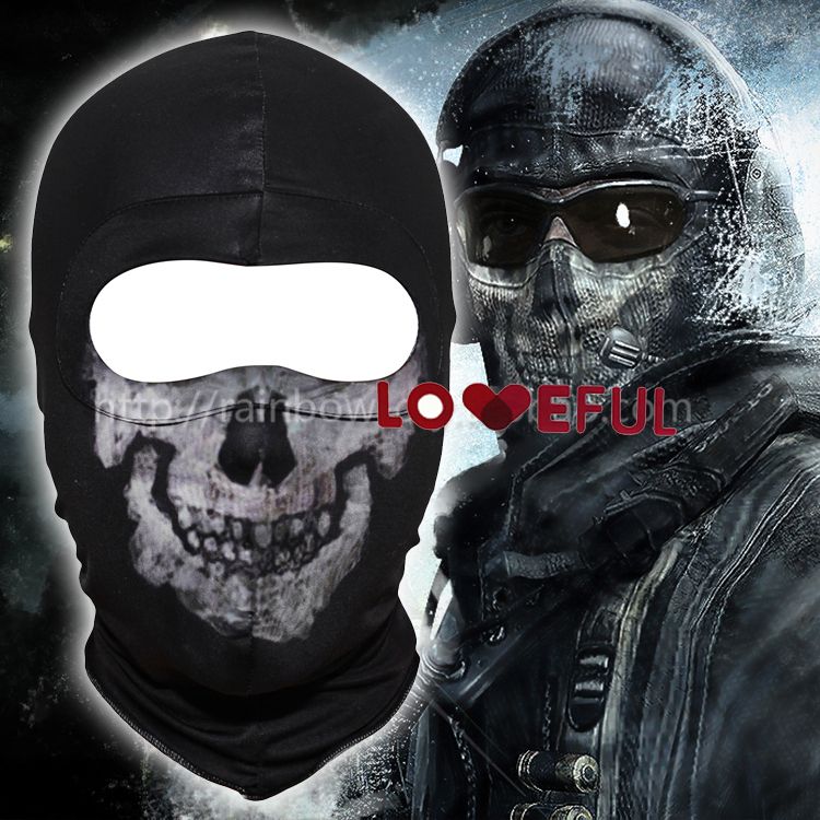 Black Ghost Simon Riley Ll Balaclava Ski Hood Cycling