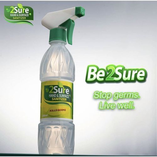 2 Sure Hand And Surface Sanitizer (500ml)- 1 PIECE