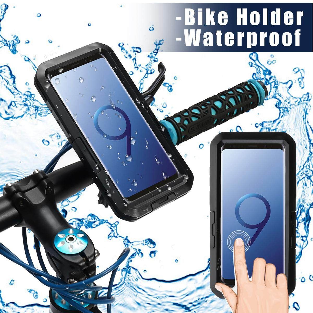 IPX8 Underwater Diving Waterproof Case Motorcycle Bicycle Holder For Galaxy S9+