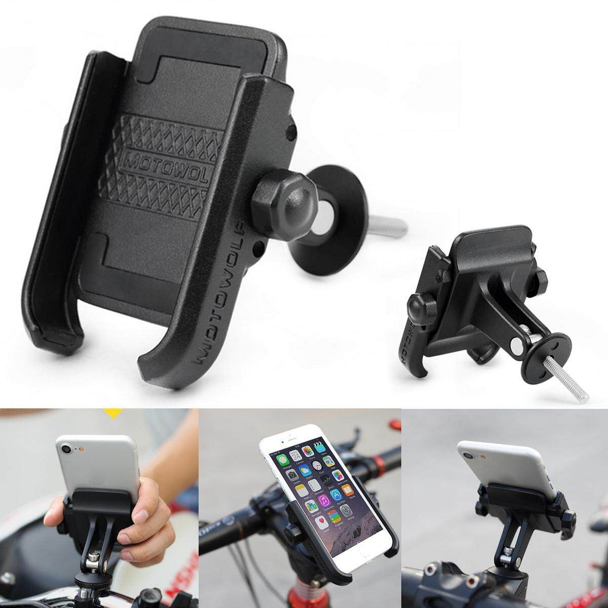 Universal Aluminum Bicycle Handlebar Stem Phone Holder For IPhoneX/8 Plus