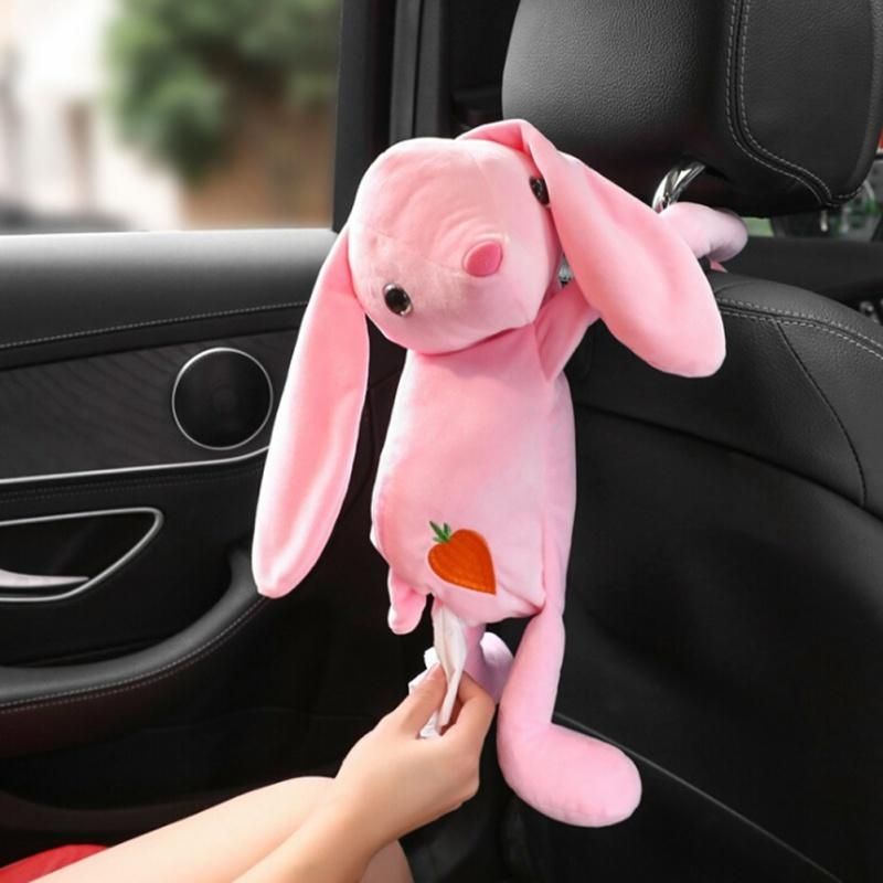 Creative Tissue Box Cute Monkey Paper Napkin Case Cute Cartoon Animals Car Paper Boxes Wall Car Hanging Napkin Holder