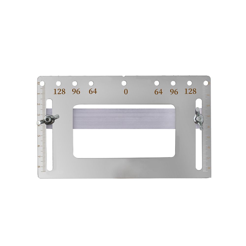 Stainless Steel Door Furniture Handle Hole Punch Locator