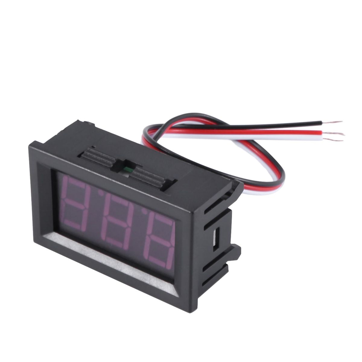 DC 0-99.9V 3 Wire LED Digital Display Panel Volt Meter Voltage Voltmeter Car Motor - BLUE