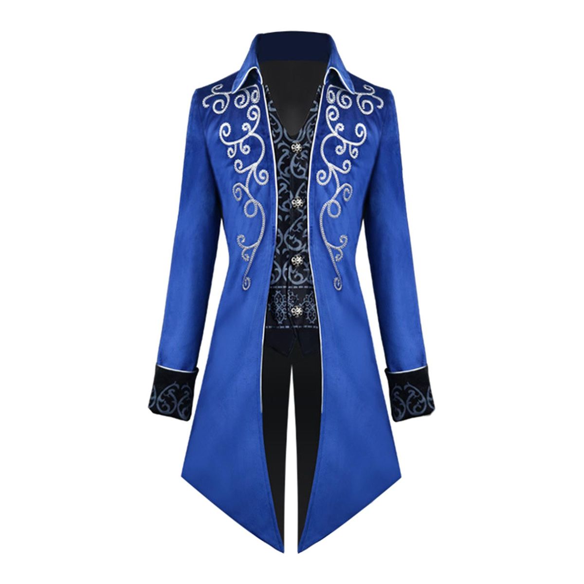 Vintage Style Mens Female Medieval Tailcoat Steampunk