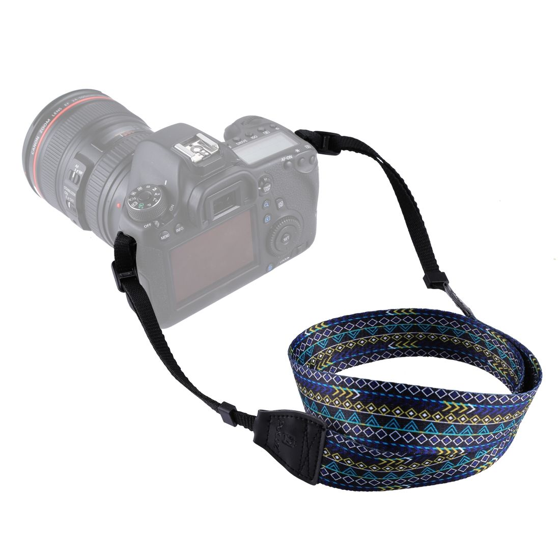PULUZ Retro Ethnic Style Multi-color Series Shoulder Neck Strap Camera Strap For SLR / DSLR Cameras