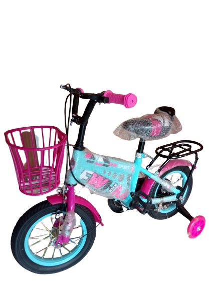 Size 12  Children's Bicycle With Free Helmet (Age 2-5years)