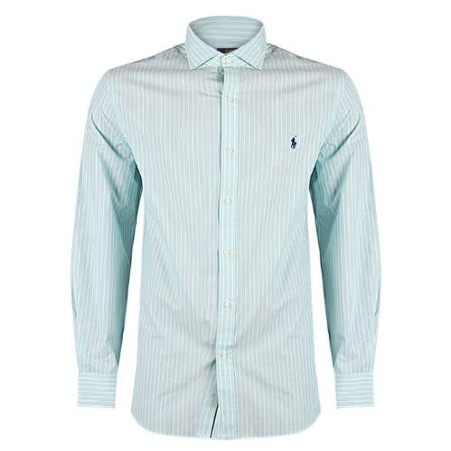 Slim Fit Cotton-stretch Stripe Shirt