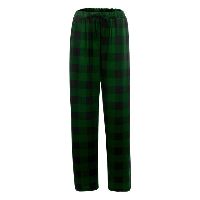 Men Plaid Loose Sport Plaid Pajama Pants