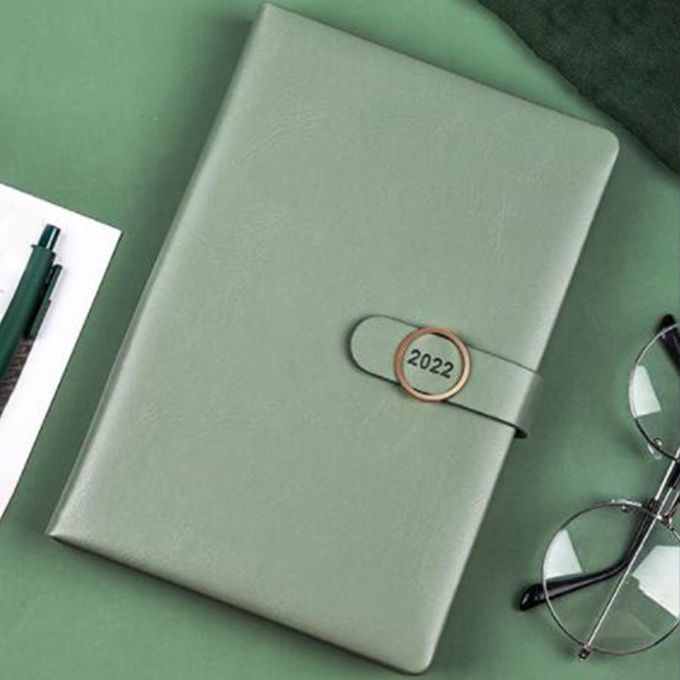 Agenda 2022 Daily Planner Appointment Book Goal Setting Planner Green