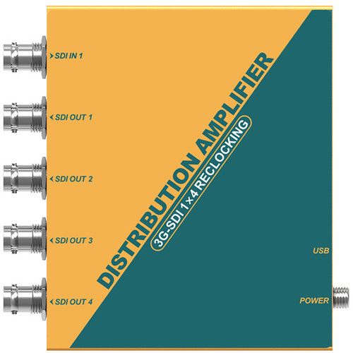 1x4 3G-SDI Distribution Amplifier