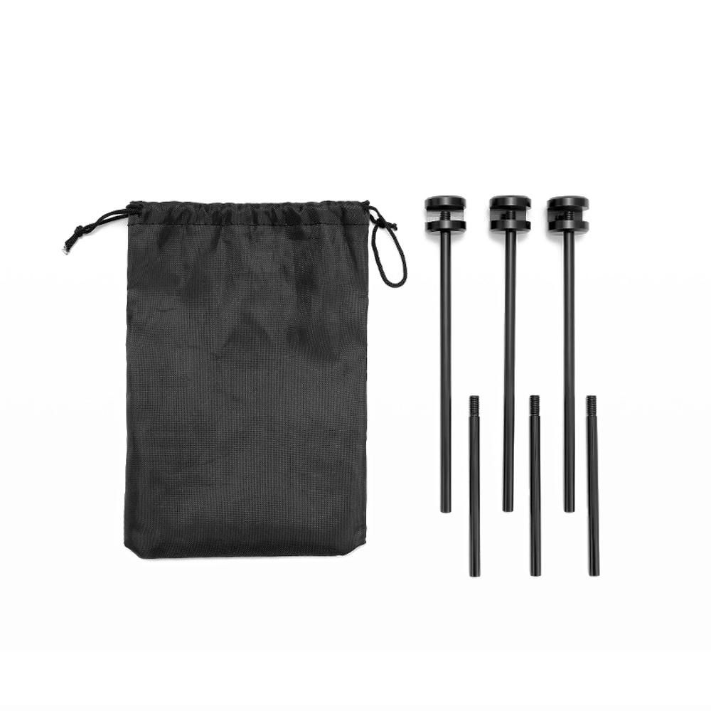 Outdoor Aluminum Alloy Rack for Baking Tray Grill Pan Detachable Support Portable Camping Picnic BBQ Multifunctional Adjustable Bracket for Baking Tray Cooking Accessory