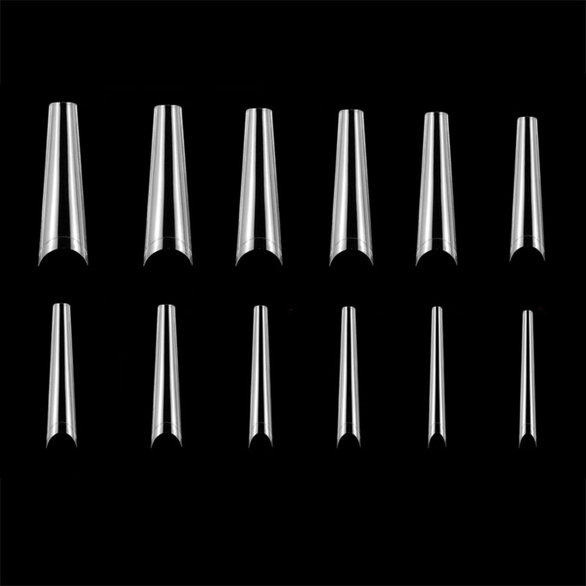 240pcs Clear False Nail Tips For Nail Beauty Nail Tips Fake
