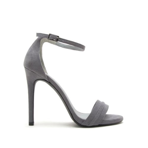 Cece-45ax Steel Grey Suede Pu