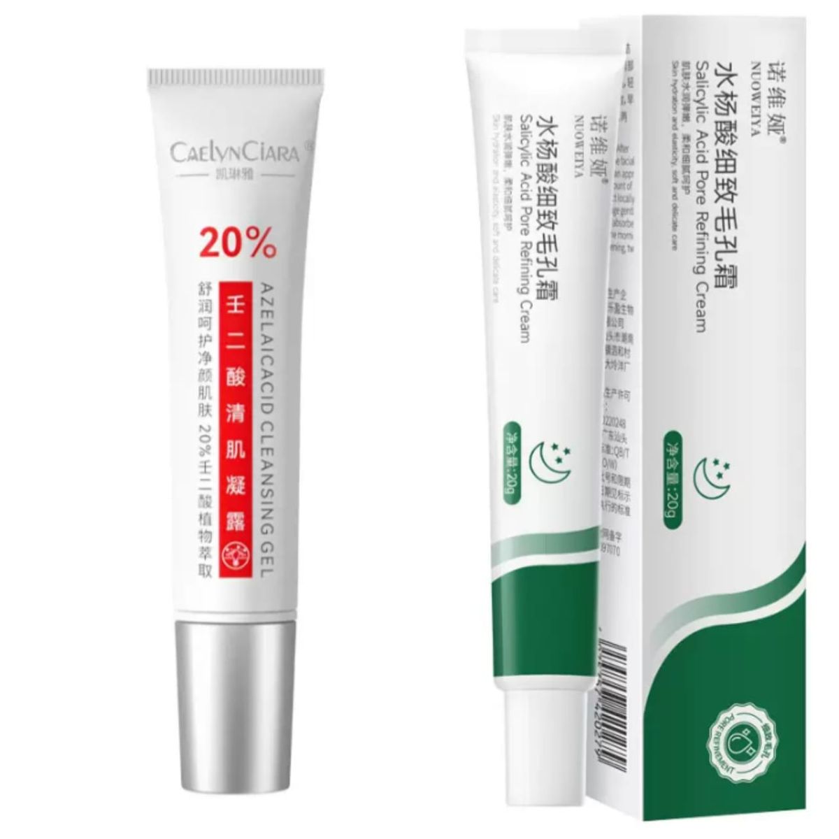Powerful 2 In 1 Azelaic Acid 20% & Salicylic  Acne Treatment
