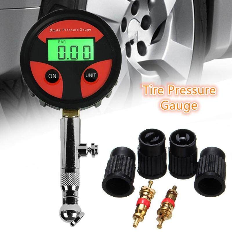 Auto Car Motor Bike Vehicle Tire Tyre Air Digital Meter Tester