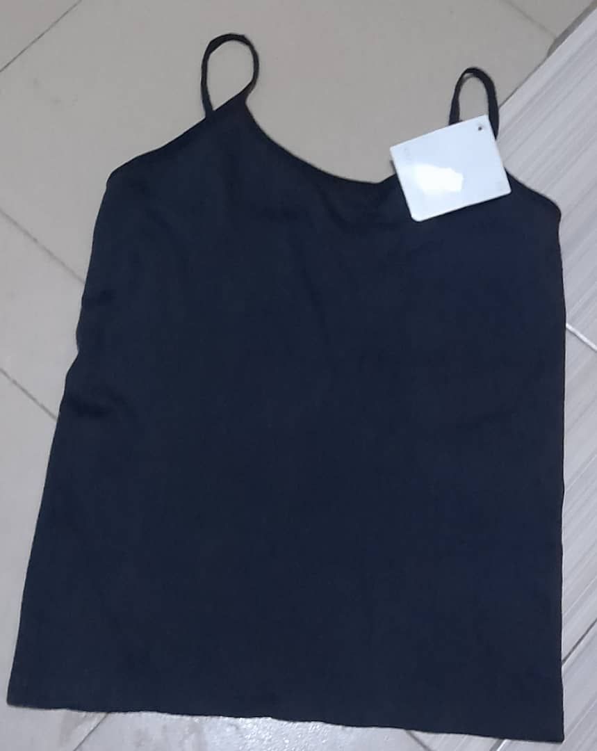 2pcs Ladies Cotton Adjustable Strap Camisole