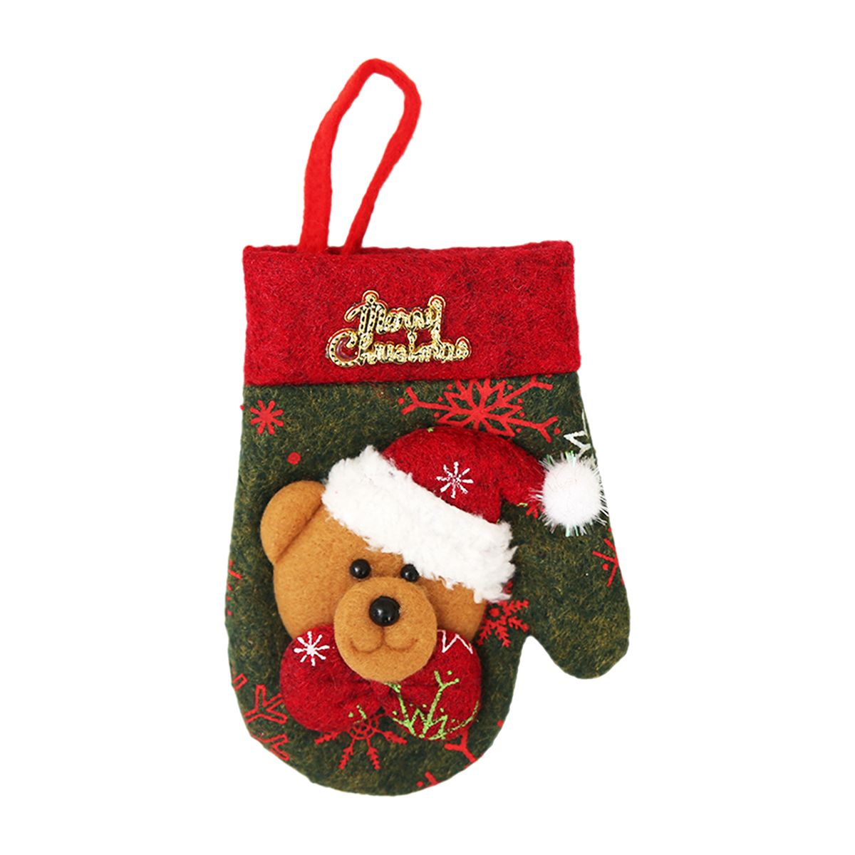 Mini Christmas Cutlery Tableware Holders With Hanging Rope