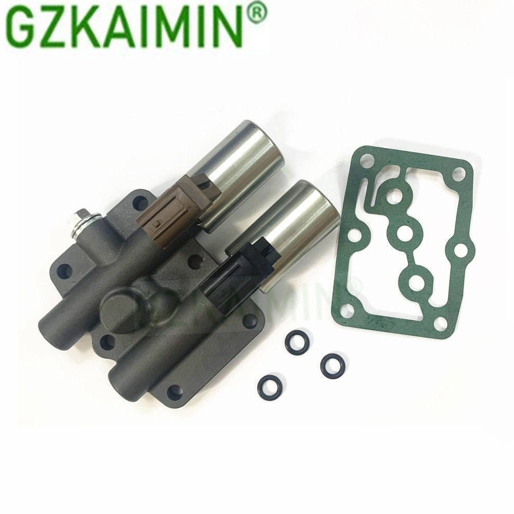 High Quty Transmission Dual Linear Shift Solenoid With Gasket For Honda Acura 1998 28250-P6H-024 28250P6H024  N-EW