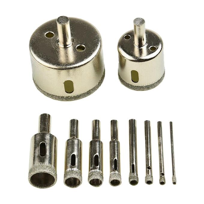 Tile  Diamond Drill Bit 3 To 50mm Hole  Ceramic Porcelain
