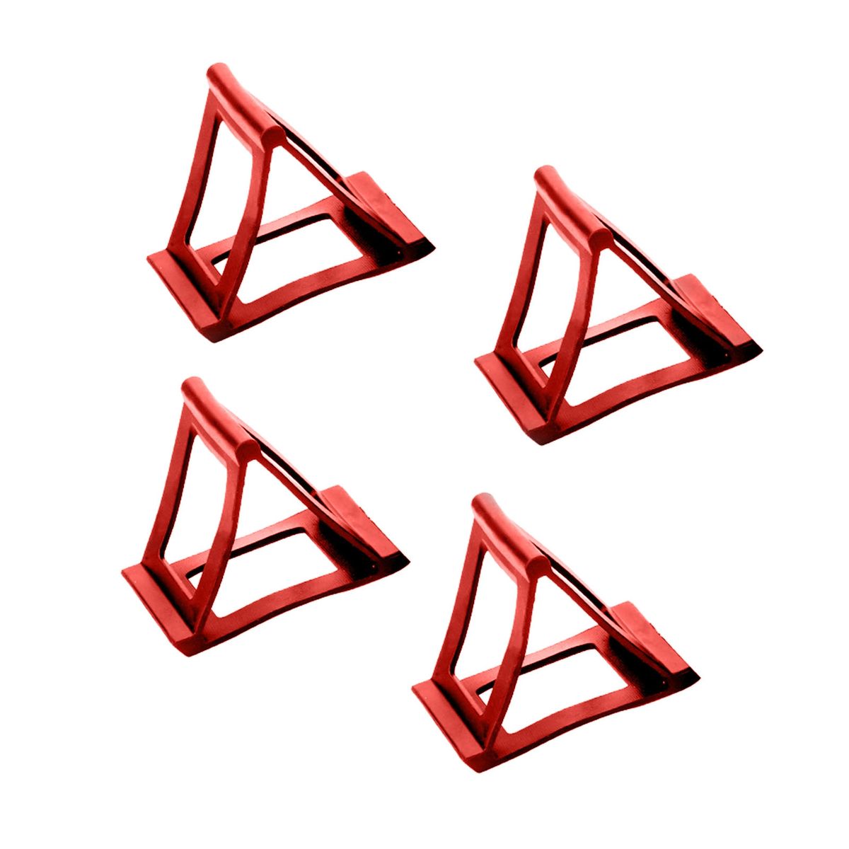 4Pcs Scooter Trainer Outdoor Boys Girls Skateboard Training Accessories Red