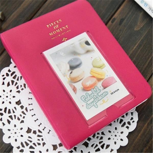 64 Pockets Album Photo Case For Fujifilm Instax Mini8 7s 25 50s 90 Polaroid HOT Red Rose Red