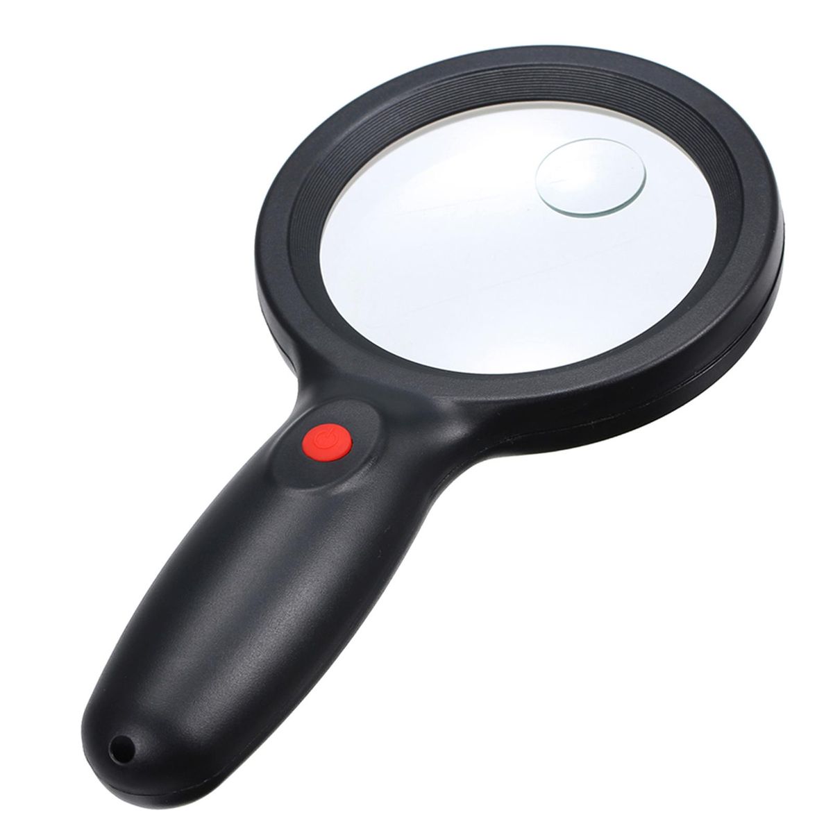 Tomshine DC4.5V 1W 18 LED Handhold Magnifying Lamp 5X/15X Magnifier Glass Light 3 * AAA Battery Powered Operated Portable for  Printing Machinery Carving Gardening Jewelry Identification Collection