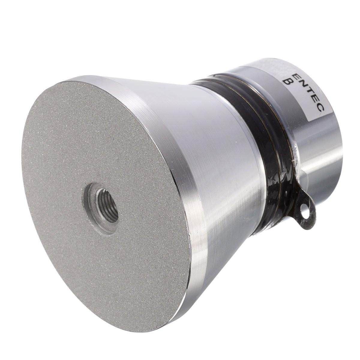 100W 28KHz Aluminum Alloy Ultrasonic Piezoelectric Transducer Cleaner Silvery