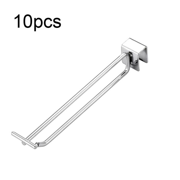 Square Tube Dual Line Hook Rmarket Hook 10pcs 10cm