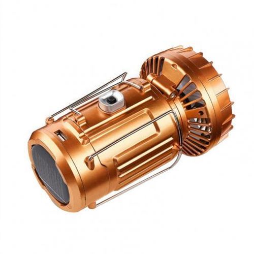 Outdoor Tent Lamp With Fan LED Lamp Solar Camping Light