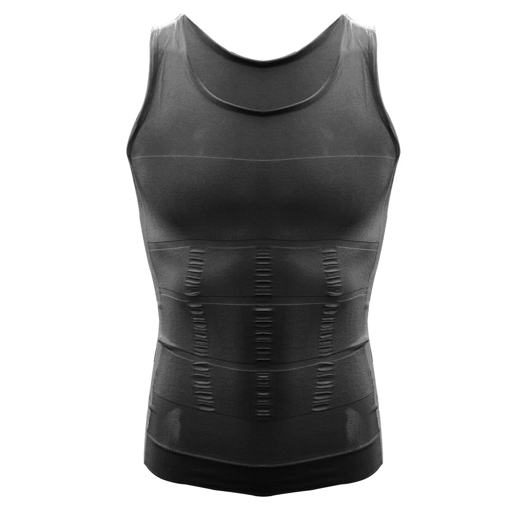 Men Corset Body Slimming Tummy Shaper Running Vest Belly
