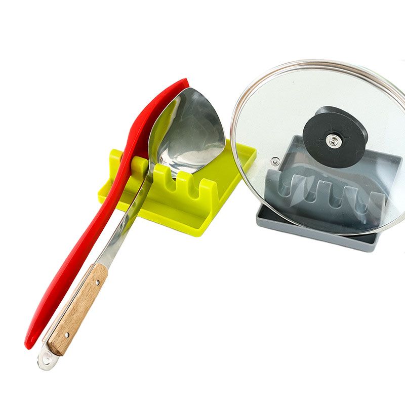 Kitchen Lid Pot Spoon Stand Storage Racks