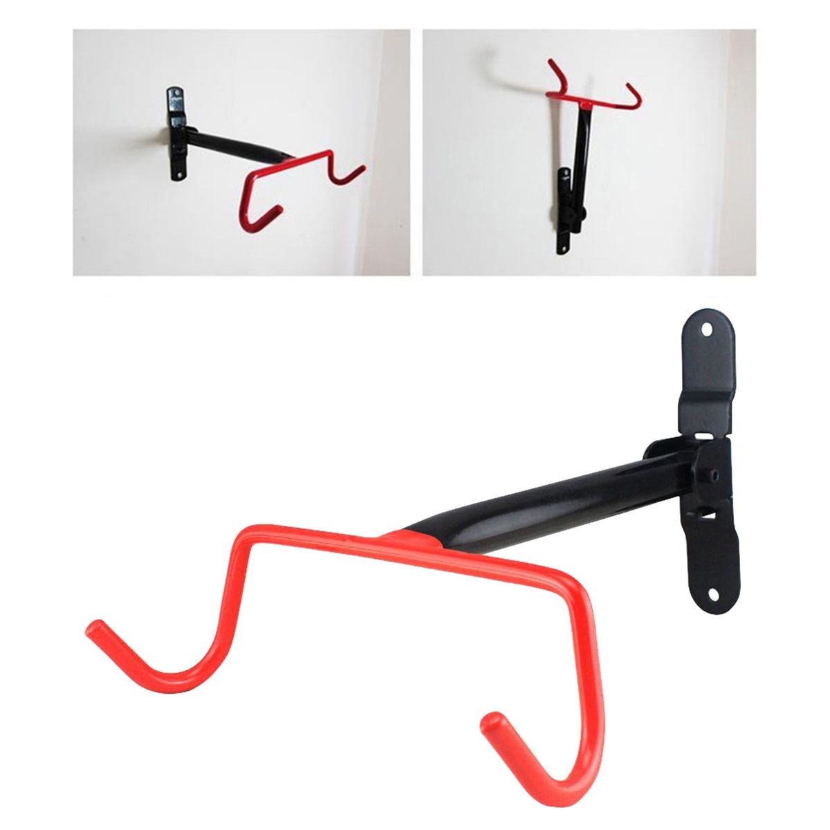 Bike Wall Mount Rack Hook Hanger 60kg Load Bicycle Storage