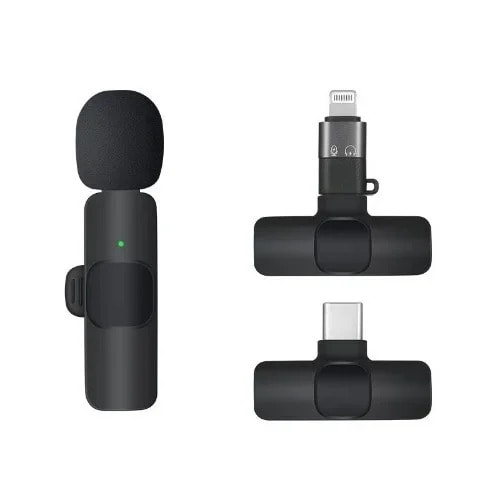 Wireless Microphone With Clip For Iphone - K8