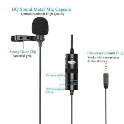 By-m1 Omni-directional Lavalier Microphone