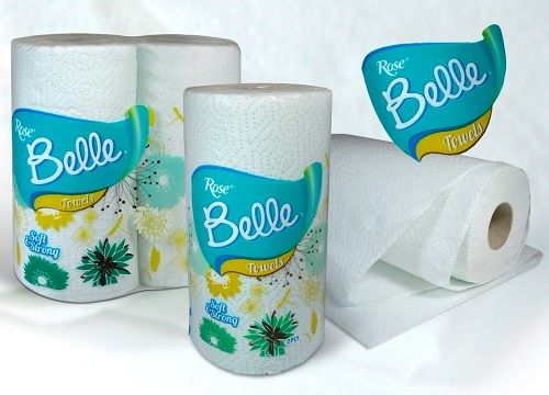 4 Big Rolls Belle Multi Purpose Tissue Papers