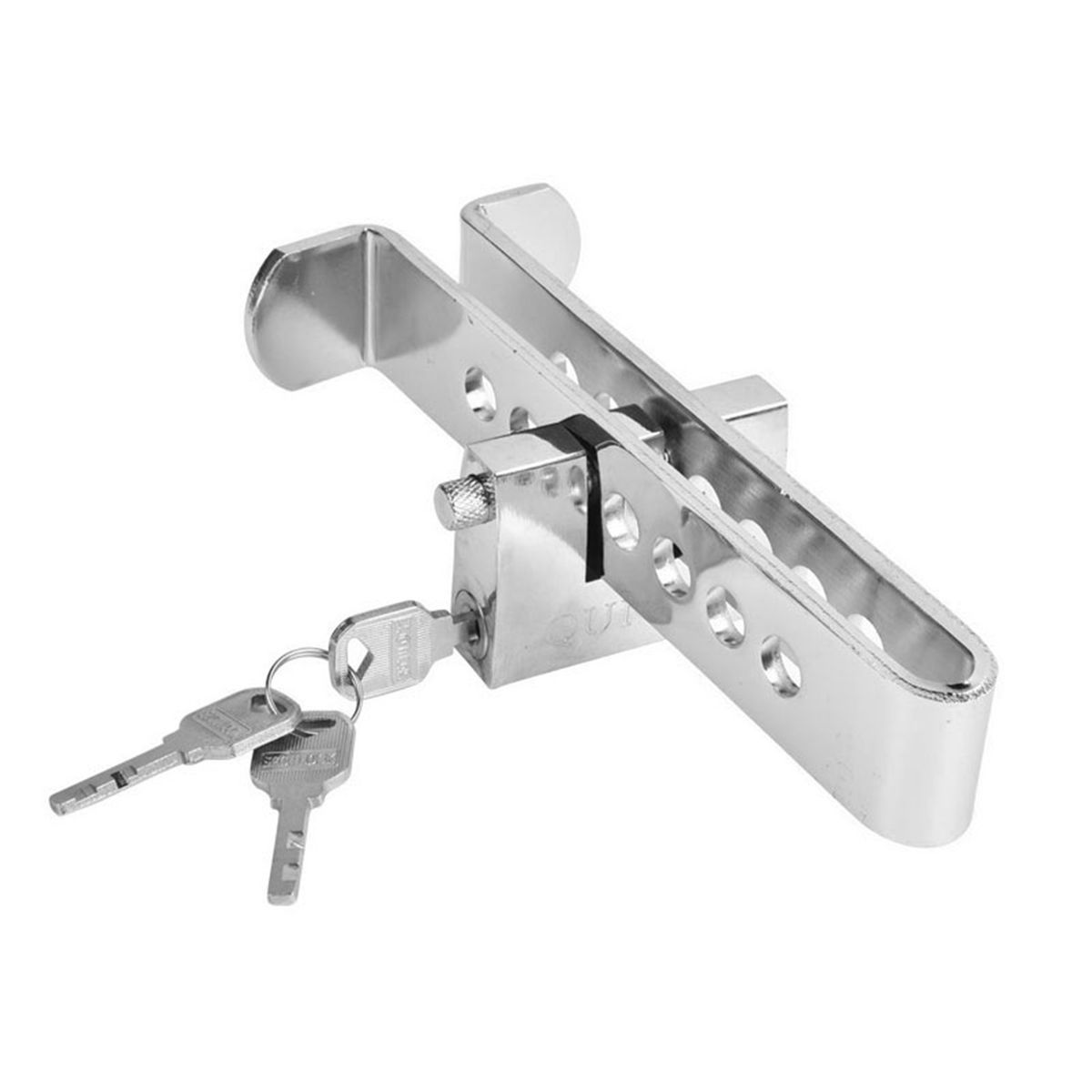 Anti-theft Accelerator Pedal Lock Stainless Universal Car Safety Auto Car Brake Clutch Pedal Lock