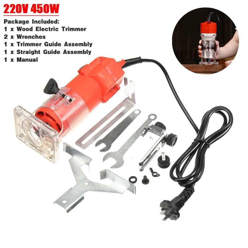 1000W Brushless Electric  6.35mm Hand Carving Router Wood Milling  Slotting Trimming Machine for Makita battery