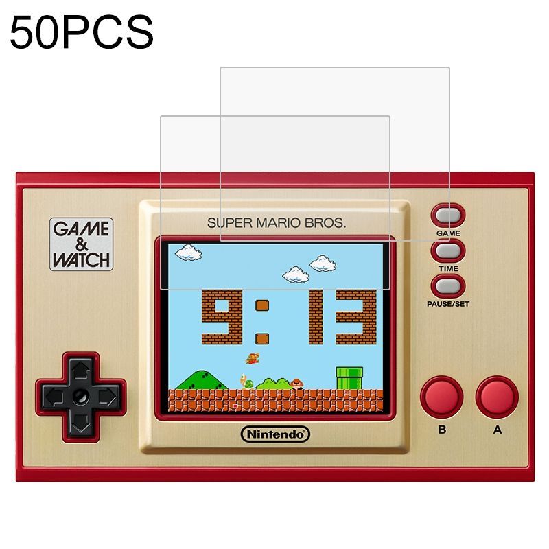 50 PCS Gl Film For Nintendo Game Watch