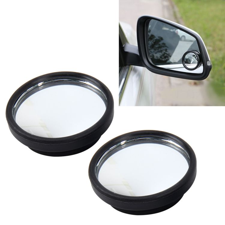 3R-061 2 PCS Car Blind Spot Rear View Wide Angle Mirror